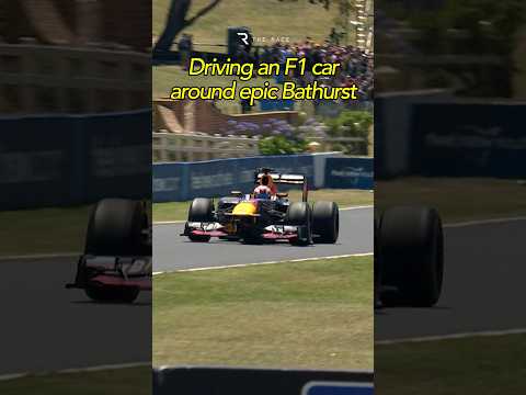 🤯 Driving an F1 car around BATHURST 🇦🇺
