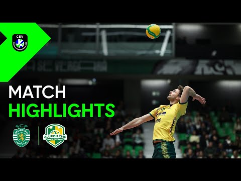 Highlights | Sporting CP LISBOA vs. Aluron CMC Warta ZAWIERCIE | CEV CLvolleyM 2026