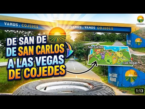 Recorrido de San Carlos a Las Vegas de Cojedes | Sectores El Limón y La Flecha 🇻🇪.