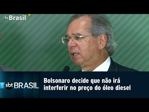 Bolsonaro decide que não irá interferir no preço do óleo diesel