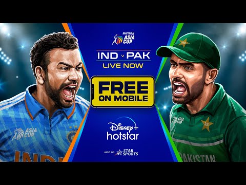 Asia Cup 2023 | Ind vs Pak | Live Now | DisneyPlus Hotstar