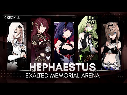 【EX MA】Mei with Flame Chaser ladies destroy Hephaestus in 0 sec