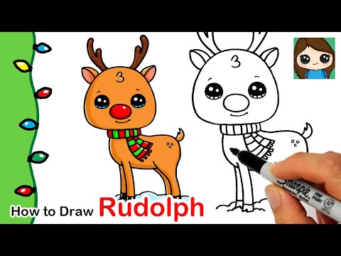 How to Draw Rudolph | Christmas Series #3