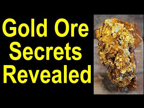 How To SPOT And Identify VALUABLE Gold Ores Easily