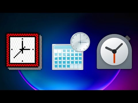 Windows Icon Evolution: Clock