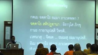 021-สติปัฏฐานภาวนา21; สติปัฏฐานกับการปฏิบัติธรรม