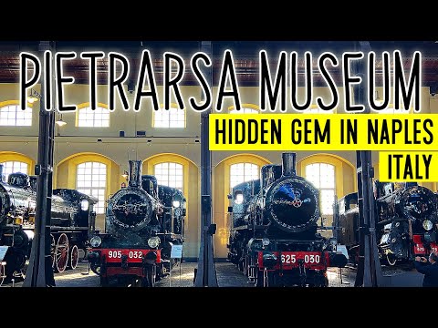 Discover Pietrarsa Museo Ferroviario – A Hidden Gem in Naples, Italy! 🚂🌊