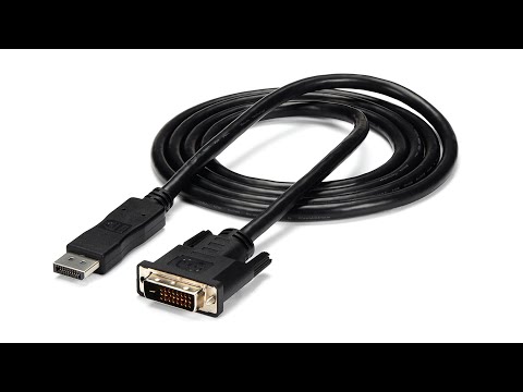 StarTech DisplayPort to DVI Cable (6-Feet)