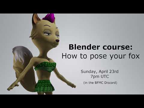 3D lesson #1 - Rig and Pose an FBX file