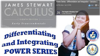 DIFFERENTIATING AND INTEGRATING POWER SERIES - with free calculus pdf book!