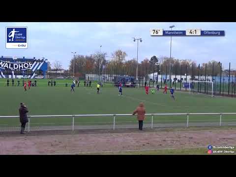 B-Junioren - 4:1 - Bruno Daniel Ferreira da Cruz - SV Waldhof Mannheim gegen Offenburger FV