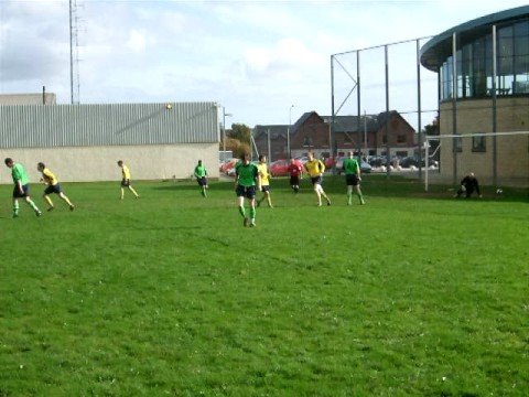 Maghera Strollers penalty versus Shelbourne