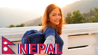 Pokhara in NEPAL is DIFFERENT! - Hike to World Peace Pagoda [Ep. 7] 🇳🇵