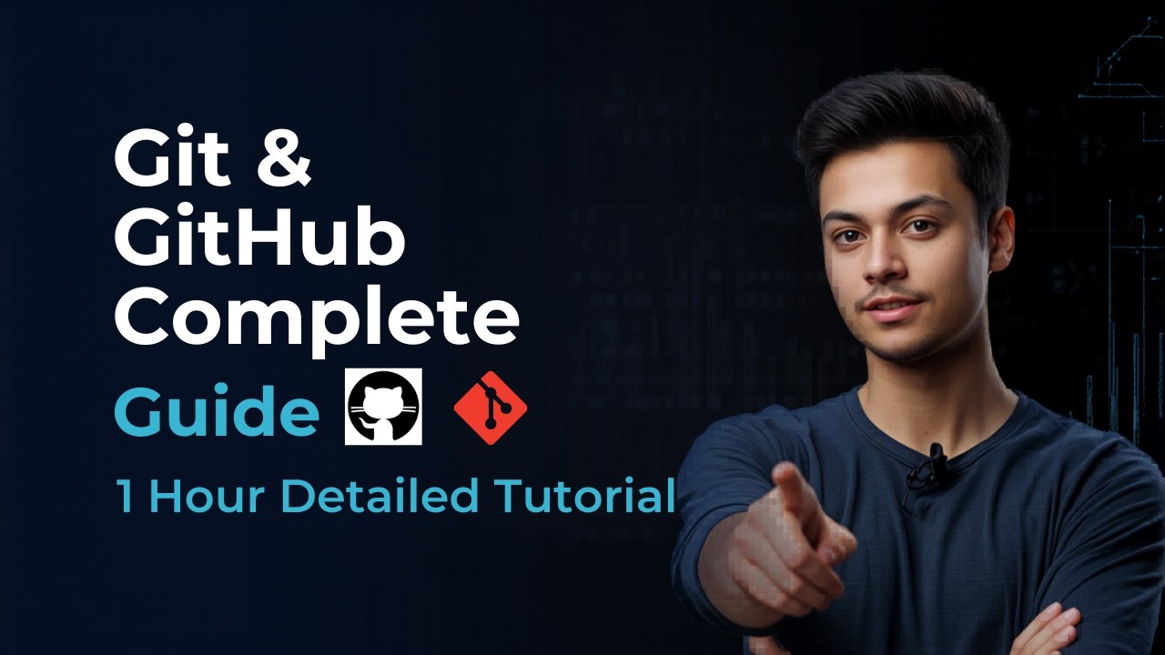 “Git & GitHub Full Course 2026 🔥 | Beginner to Advanced in 1 Video (Hands-on)”