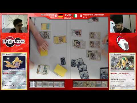 SPE Cannes TCG R7 - Robin Schulz vs Alessandro Cremascoli (Zapdos/Jirachi vs Regigigas Stall)