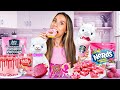 EATING ONLY PINK FOODS FOR 24 HOURS