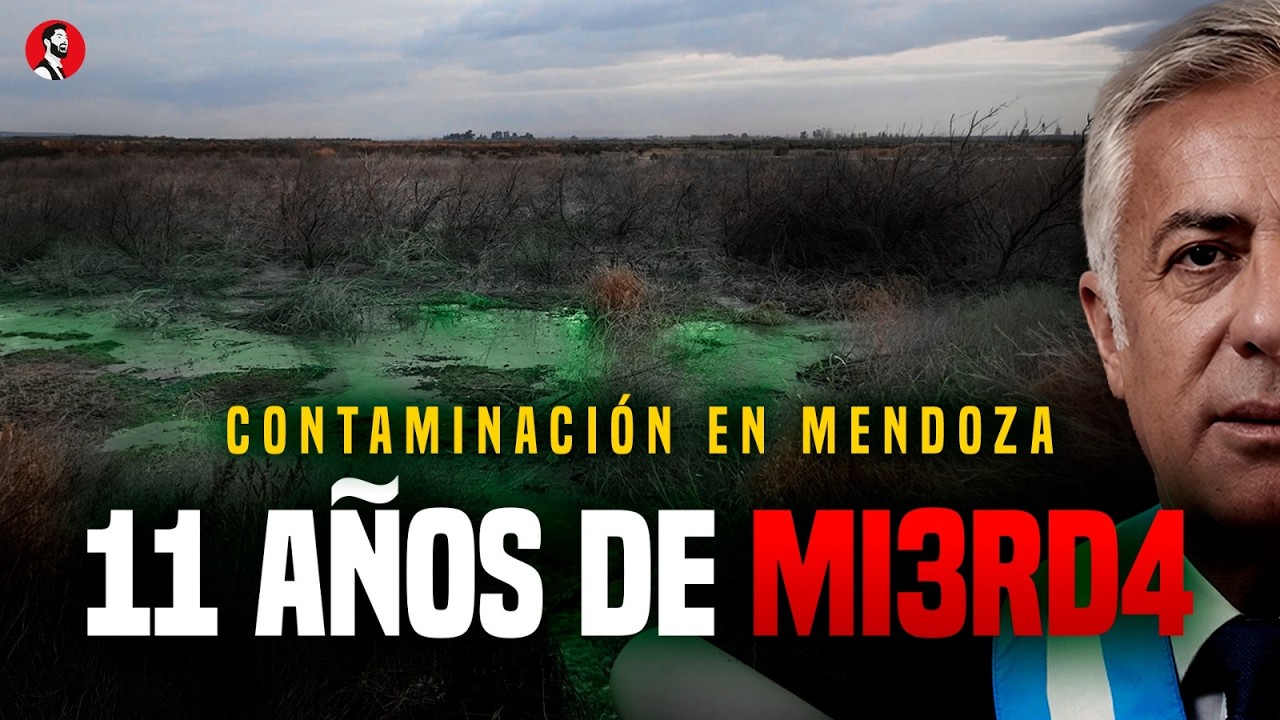 11 AÑOS TIRANDO MI3RD4 A CIELO ABIERTO: EL ESCÁNDALO DE MENDOZA