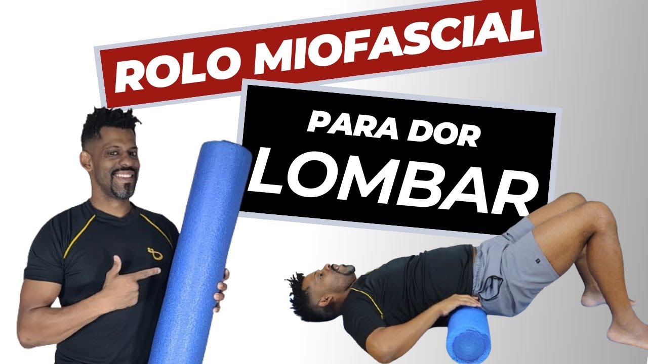 🌟🌿 Alívio para a lombar: A terapia com rolo de liberação miofascial com o Fisioterapeuta Rodrigo! 🌿🌟