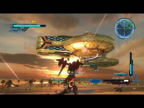 EDF Earth Defense Force 5 DLC 1 Online M 4 Reclaim Base 236 - Wing Diver Inferno
