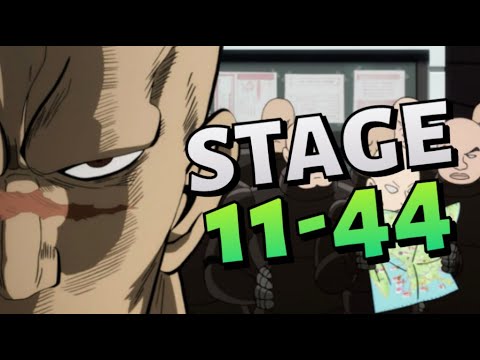 Stage 11-44 - 60fps - One Punch Man: Road To Hero 2.0 👨🏻‍🦲