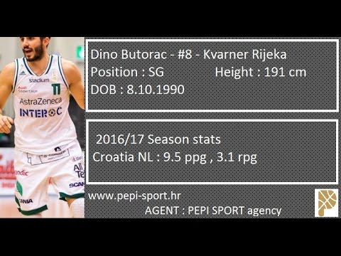 PEPI SPORT agency - Dino Butorac - 16/17 Highlights