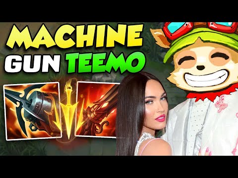 THE AD TEEMO BUILD YOU'VE BEEN WAITING FOR (Machine Gun Teemo) - League of Legends