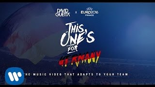 David Guetta ft. Zara Larsson - This One&#39;s For You Germany (UEFA EURO 2016™ Official Song)