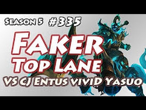 SKT T1 Faker HECARIM vs Rengar Jungle - League of Legends Ranked Korean