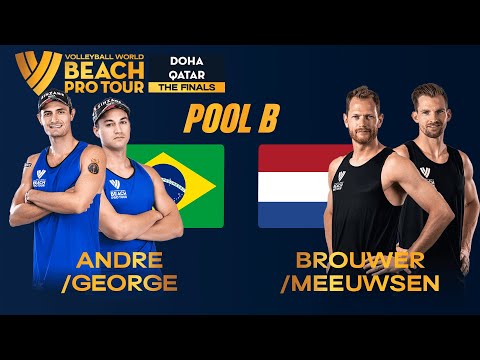 George/Andre vs. Brouwer/Meeuwsen - Quarter Final Highlights Doha 2023 #BeachProTour