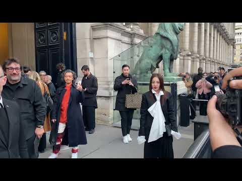 Dara [El / Sandara Park (2NE1) - YohjiYamamoto Spring Summer 2023 fashion..