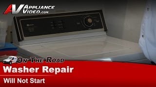 Washer Will Not Start - Diagnostic & Repair Maytag, Whirlpool, Sears LAT8240AAW