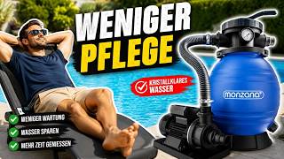 MONZANA Sandfilteranlage SF12K | sandfilteranlage pool test: Klares Wasser reicht nicht