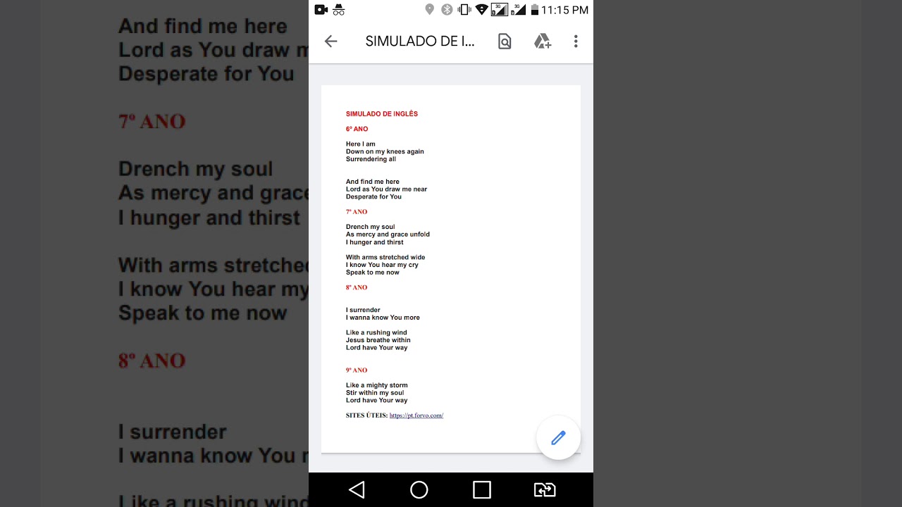 Watch Now Simulado de ingles e espanhol 6 ao 9 ano Simulado de ingles e espanhol 6 ao 9 ano