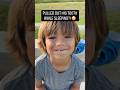PULLED HIS TOOTH OUT WHILE SLEEPING?!
