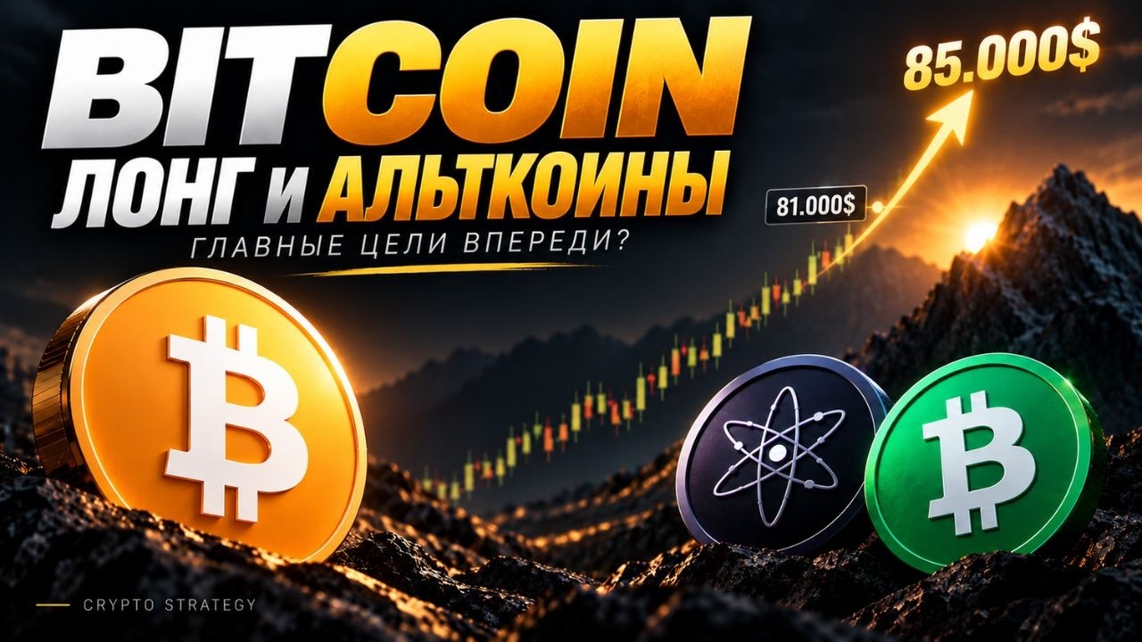 ЛОКАЛЬНЫЙ LONG ПО BTC, ЦЕНА ДВИЖЕТСЯ К ОБНОВЛЕНИЮ ХАЯ?! ПАМП АЛЬТКОИНЫ С ПОТЕНЦИА