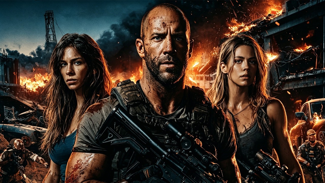 2026 Action Movie |⚡ Masked Men Stalk A Lone Woman — Her Neighbor Is A Retired Soldier 💥