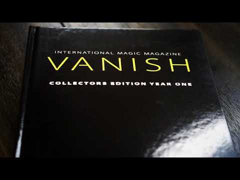 VANISH MAGIC MAGAZINE Collectors Edition Year One (Hardcover) by Vanish Magazine
