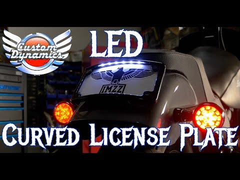 Imzz Elite | How-To install the Custom Dynamics curved LED license plate