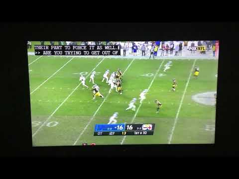 Bonus Coverage: Detroit Lions @ Pittsburgh Steelers Game on FOX Outro