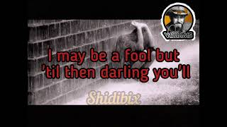 Crying in the rain by Don Williams A lyrics video by shidibix reloaded official