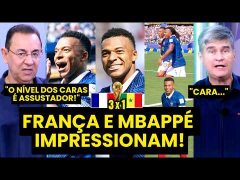 “GENTE DO CÉU! EU TÔ ESPANTADO! O MBAPPÉ e a FRANÇA…” VITÓRIA sobre SENEGAL na COPA IMPRESSIONA!