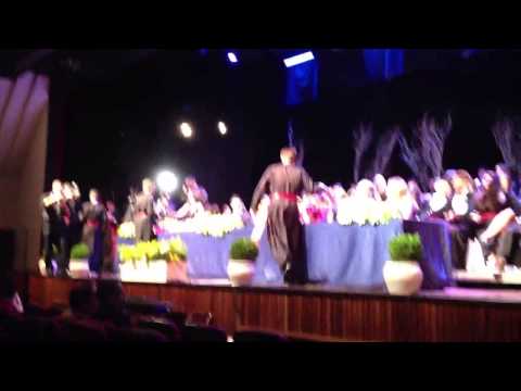 Entrega do diploma Matheus - Formatura 9º ano, Escola Pauli