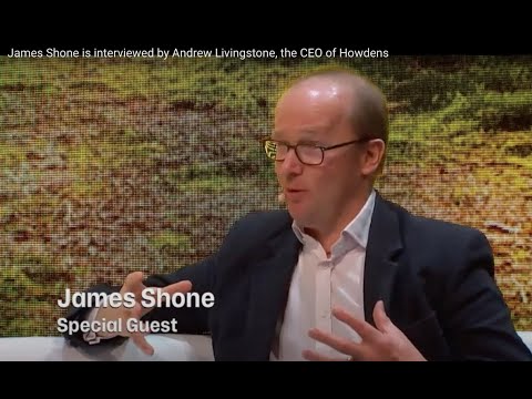 James Shone is interviewed by Andrew Livingstone, the CEO of Howdens