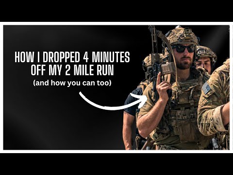 Blueprint to a sub 13 minute 2 mile run