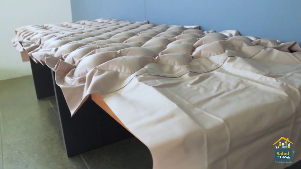 Guía de uso y funcionamiento de un colchón antiescaras