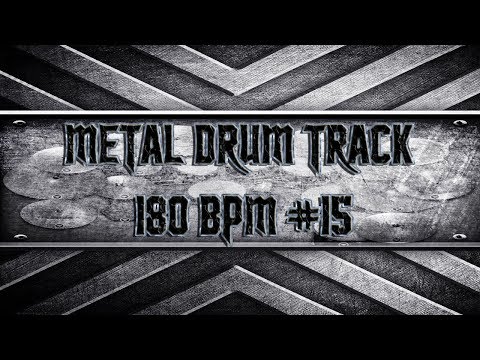 Heavy/Thrash Metal Drum Track 180 BPM (HQ,HD)