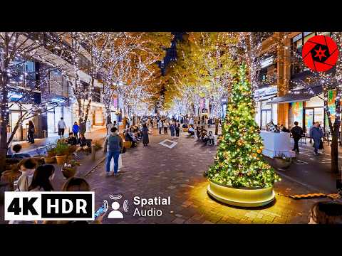 A Night Exploring Tokyo's Early Christmas Lights 2024-2025 - 4K HDR