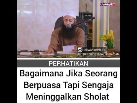 Bagaimana Jika Seseorang Berpuasa tapi Sengaja Meninggalkan Sholat