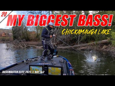 My BIGGEST BASS EVER in a Tournament!! - Bassmaster Elite Chickamauga 2022 Day 1&2 - UFB S2 E20