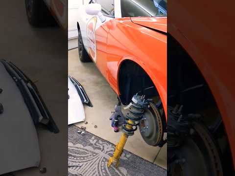 Dodge Challenger Charger 🧰How to Replace Front Shocks Struts 🤓 #dodge #charger #challenger #shock